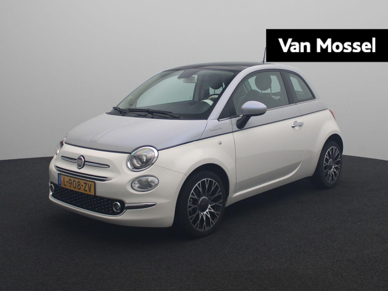 Fiat 500 - 1.0 Hybrid Dolcevita | Panoramadak | Parkeersensoren | Climate control - AutoWereld.nl