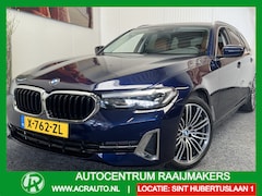 BMW 5-serie Touring - 518 DIESEL HYBRIDE HIGH EXECUTIVE AUTOMAAT LEDER NAVIGATIE CRUISE CONTROL APPLE CARPLAY/AN