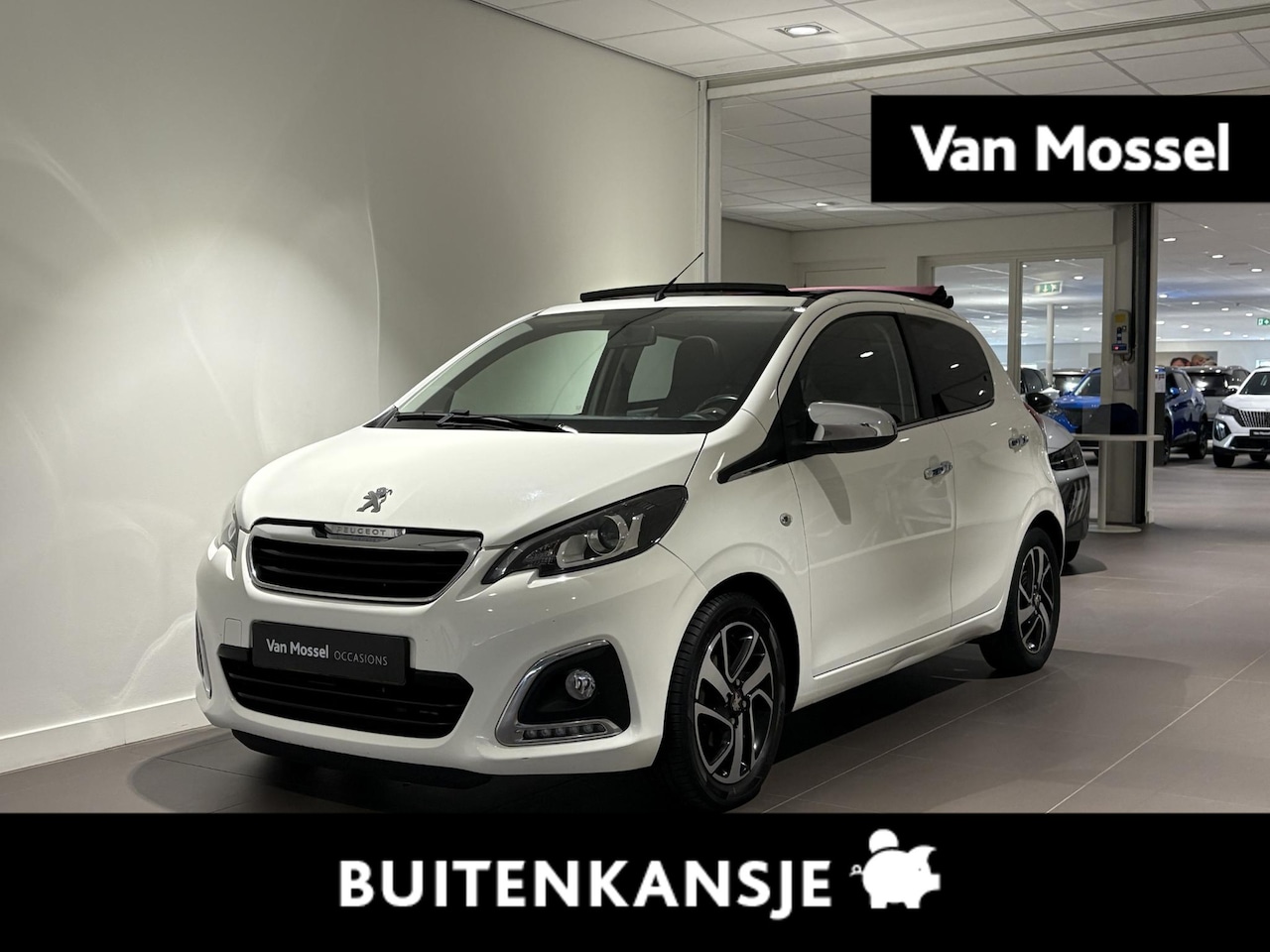 Peugeot 108 - 1.2 Puretech Allure TOP! | Cabrio Dak |  Lichtmetalen Velgen - AutoWereld.nl