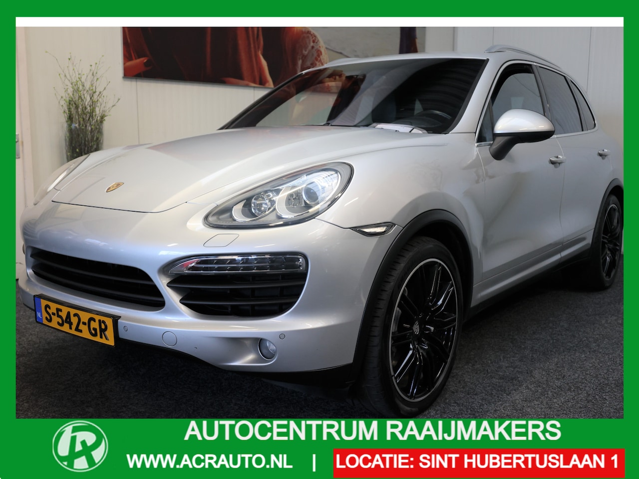 Porsche Cayenne - 3.0 V6 HYBRID 333 PK LUCHTVERING LEDER NAVIGATIE CRUISE CONTROL CLIMATE CONTROL ACHTERUITR - AutoWereld.nl