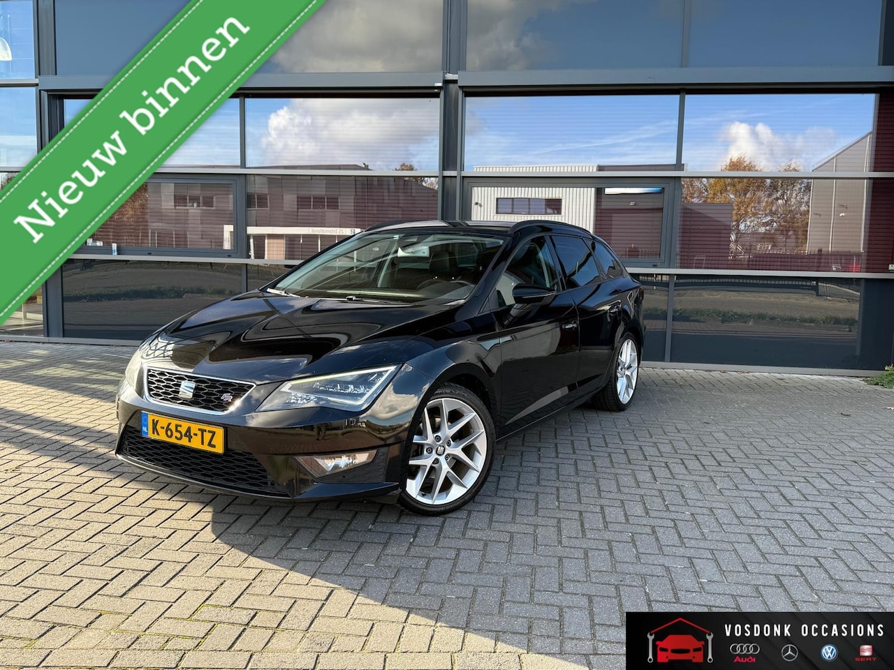 SEAT Leon ST - 1.4 EcoTSI FR/ trekhaak/ full led/navi/ Nette auto! - AutoWereld.nl
