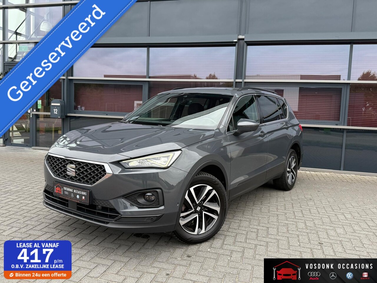 SEAT Tarraco - 1.5 TSI Style Business Intense 7p. Automaat/Navi/Camera/ 7 persoons - AutoWereld.nl