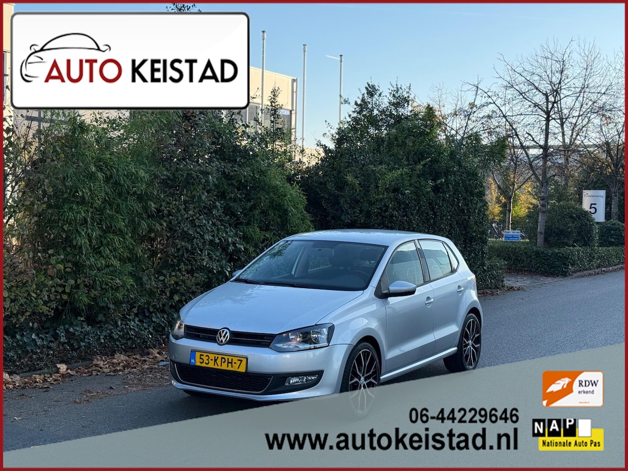 Volkswagen Polo - 1.2 TSI 105PK 5-DEURS AIRCO/ 4X ELEKTR. RAMEN! ORIGINELE KILOMETERS! - AutoWereld.nl