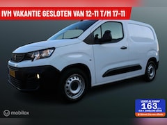Peugeot Partner - bestel 1.5 BlueHDI 100 PK Premium, Trekhaak, Cruise, App connect, Pdc, Airco, 102 PK