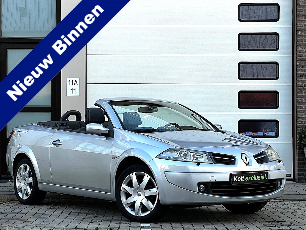 Renault Mégane coupé cabriolet - 1.6-16V Tech Line ***Uniek 83000 KM *** / Airco / LM Velgen / Leder / Panoramdak / Distrib - AutoWereld.nl