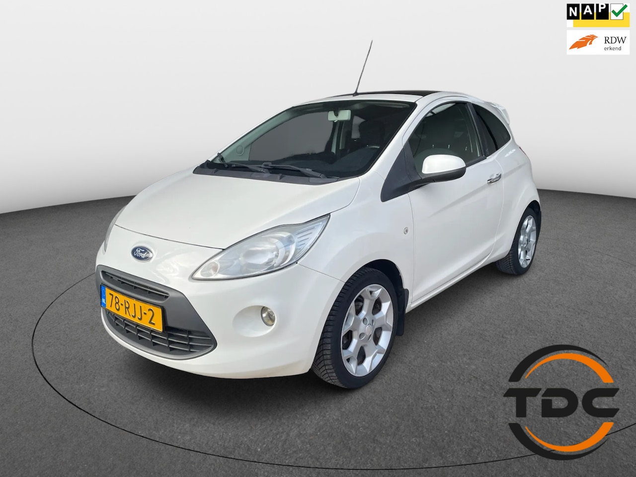 Ford Ka - 1.2 Titanium LMV PANO CLIMA NAP - AutoWereld.nl