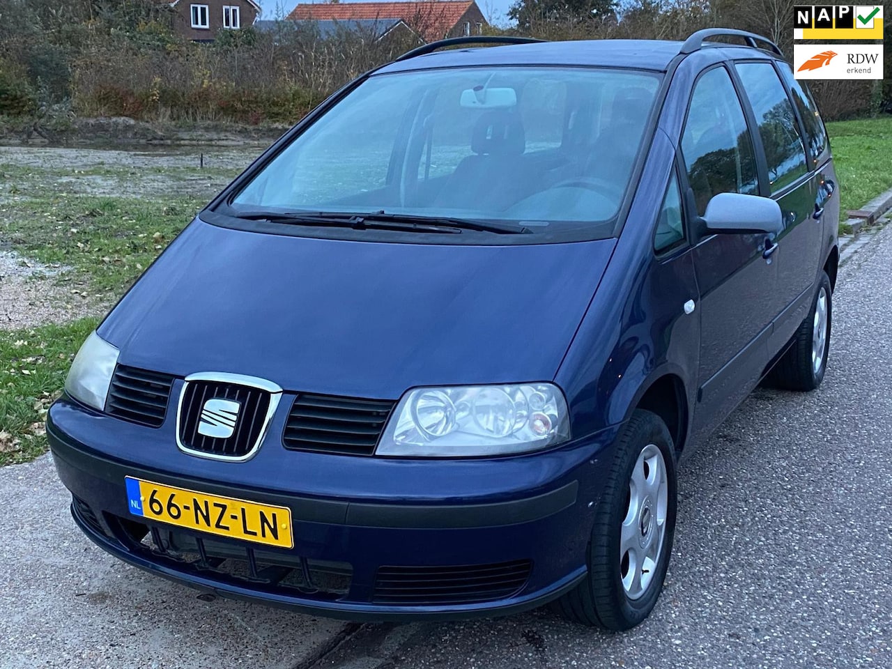 SEAT Alhambra - 2.0 Stella 7 Persoons! ECC Audio/CD Electric pakket LMV 16" Cruisecontrol Dealeronderhoud - AutoWereld.nl