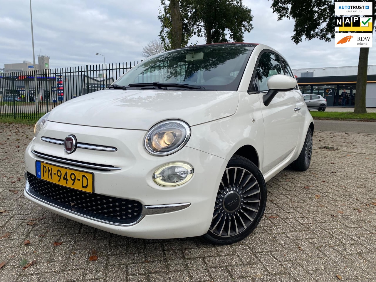 Fiat 500 C - 0.9 TwinAir Turbo Cabrio Lounge Navi Tel - AutoWereld.nl
