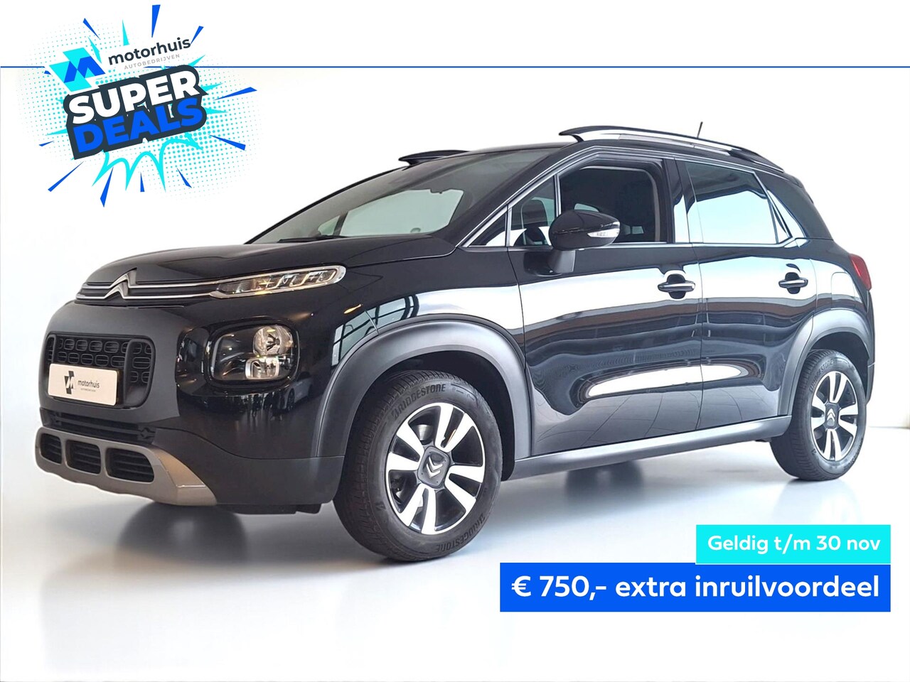 Citroën C3 Aircross - 1.2 PureTech 130pk Shine NAVI ECC CAMERA - AutoWereld.nl