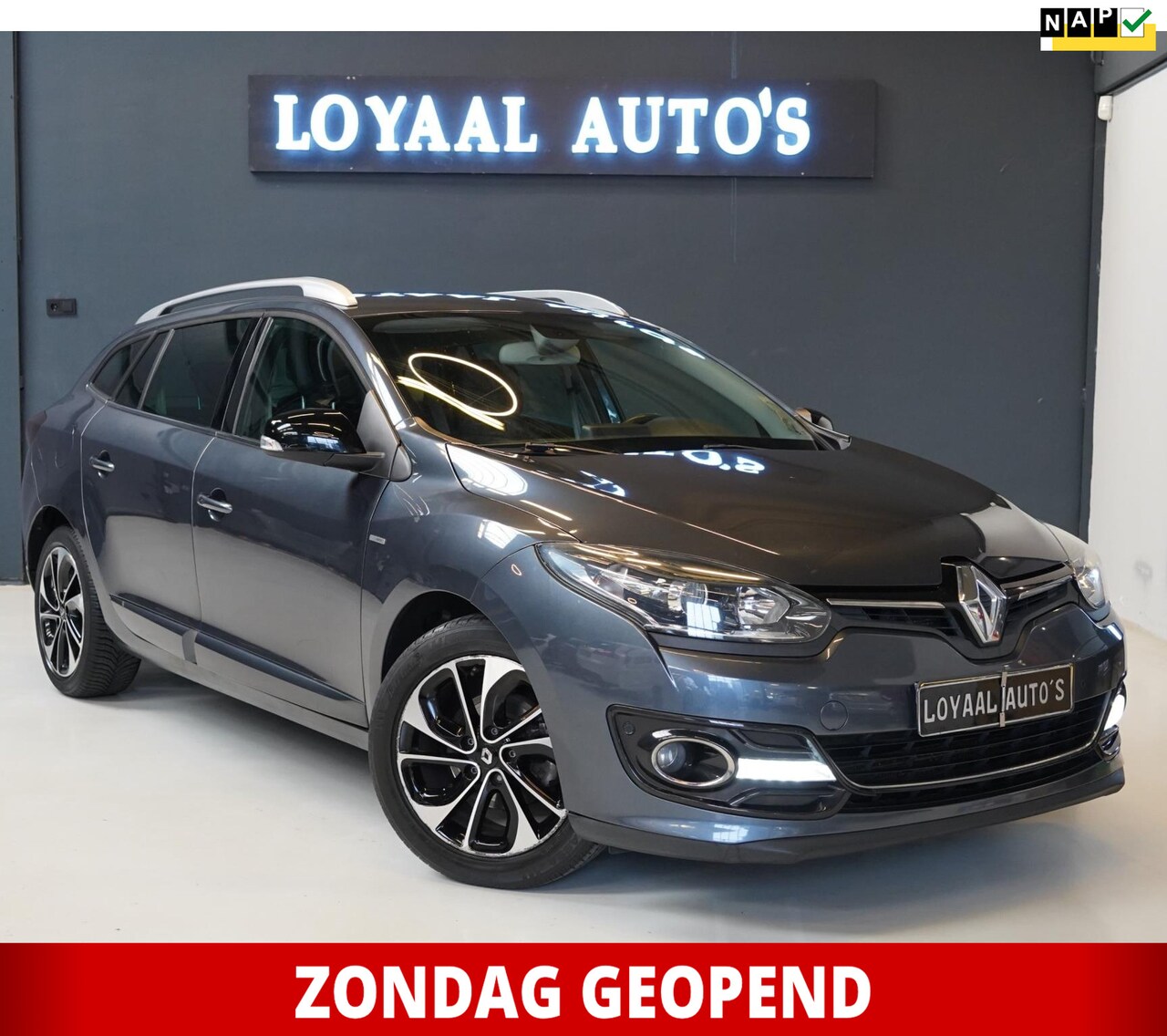 Renault Mégane Estate - 1.2 TCe Bose | NAVI | AIRCO | CRUISE | PDC | APK | NAP. - AutoWereld.nl