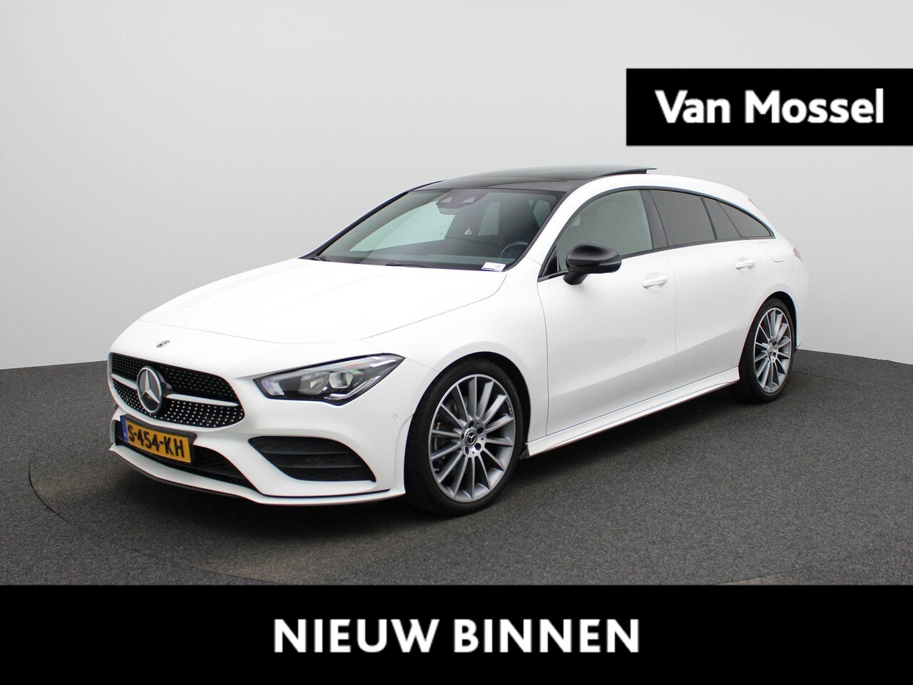 Mercedes-Benz CLA-klasse Shooting Brake - 200 Premium | Panoramadak | Sfeerverlichting | Navigatie | Stoelverwarming | - AutoWereld.nl