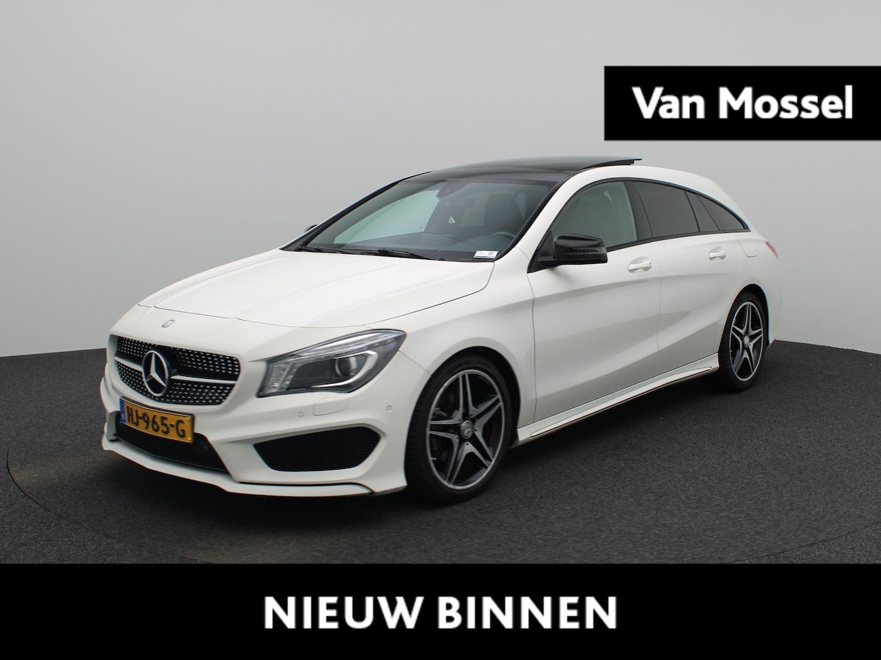 Mercedes-Benz CLA-klasse Shooting Brake - 180 | Airconditioning | Panoramadak | Parkeersensoren | Lichtmetalen Velgen | - AutoWereld.nl