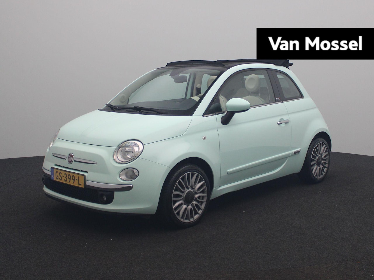 Fiat 500 C - 0.9 TwinAir Aut. Turbo Lounge | 36.740km!! | Climate Control | Parkeersensoren | Lichtmeta - AutoWereld.nl