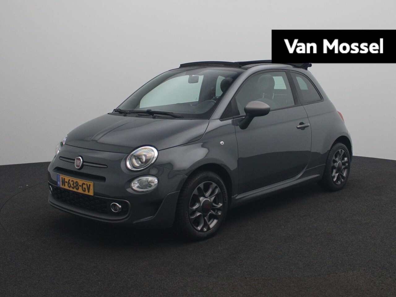 Fiat 500 C - 0.9 TwinAir Turbo Sport | Navigatie | Climate control | Parkeersensoren - AutoWereld.nl