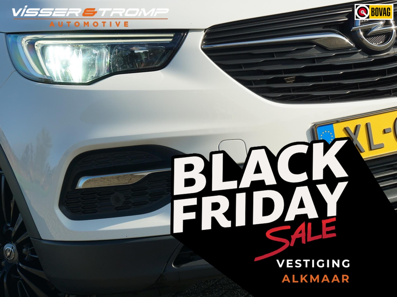 Opel Grandland X - 1.2 Turbo Ultimate AUT | Summit White | Panoramadak/Carplay/Camera/LED - Chique! - AutoWereld.nl