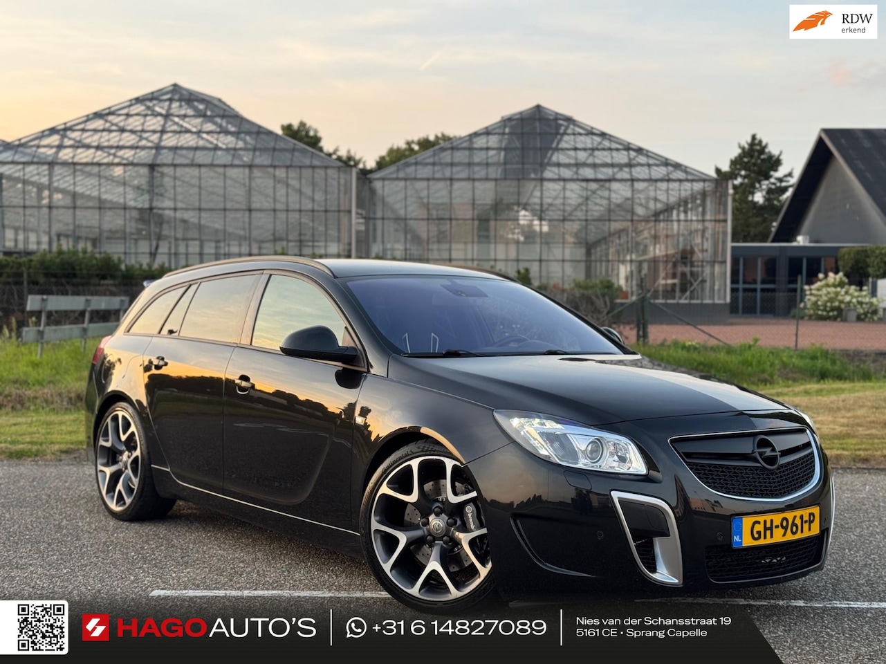 Opel Insignia Sports Tourer - 2.8 T OPC 4x4 325 PK! Navi | Xenon | Recaro | Cruise | PDC | Trekhaak - AutoWereld.nl