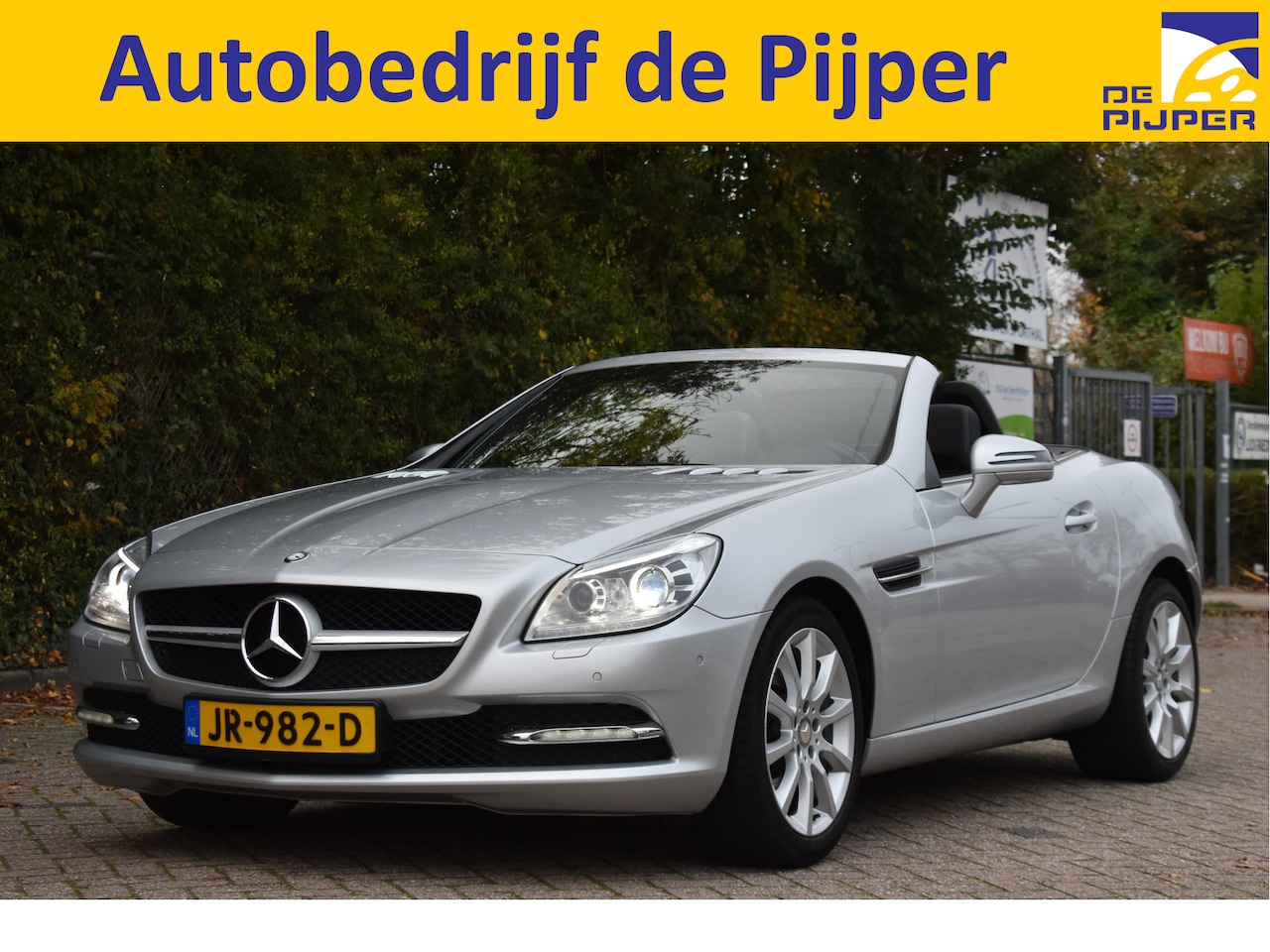 Mercedes-Benz SLK-klasse - 350 Memory-pakket 6-cilinder 306 pk | Onderh.historie | Memory stoelen | Airscarf | Leder - AutoWereld.nl