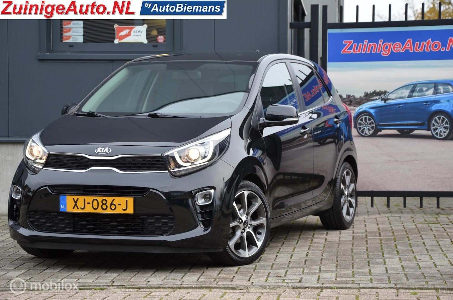 Kia Picanto - 1.0i Design Edition A-Carplay Leer Led - AutoWereld.nl