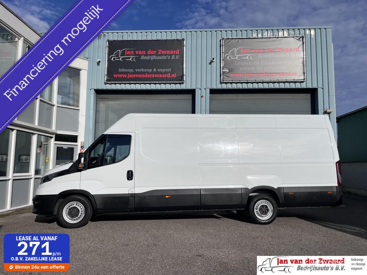 Iveco Daily - 35 S16V 2.3 410L MAXI XXL Airco 3 Zitplaatsen - AutoWereld.nl