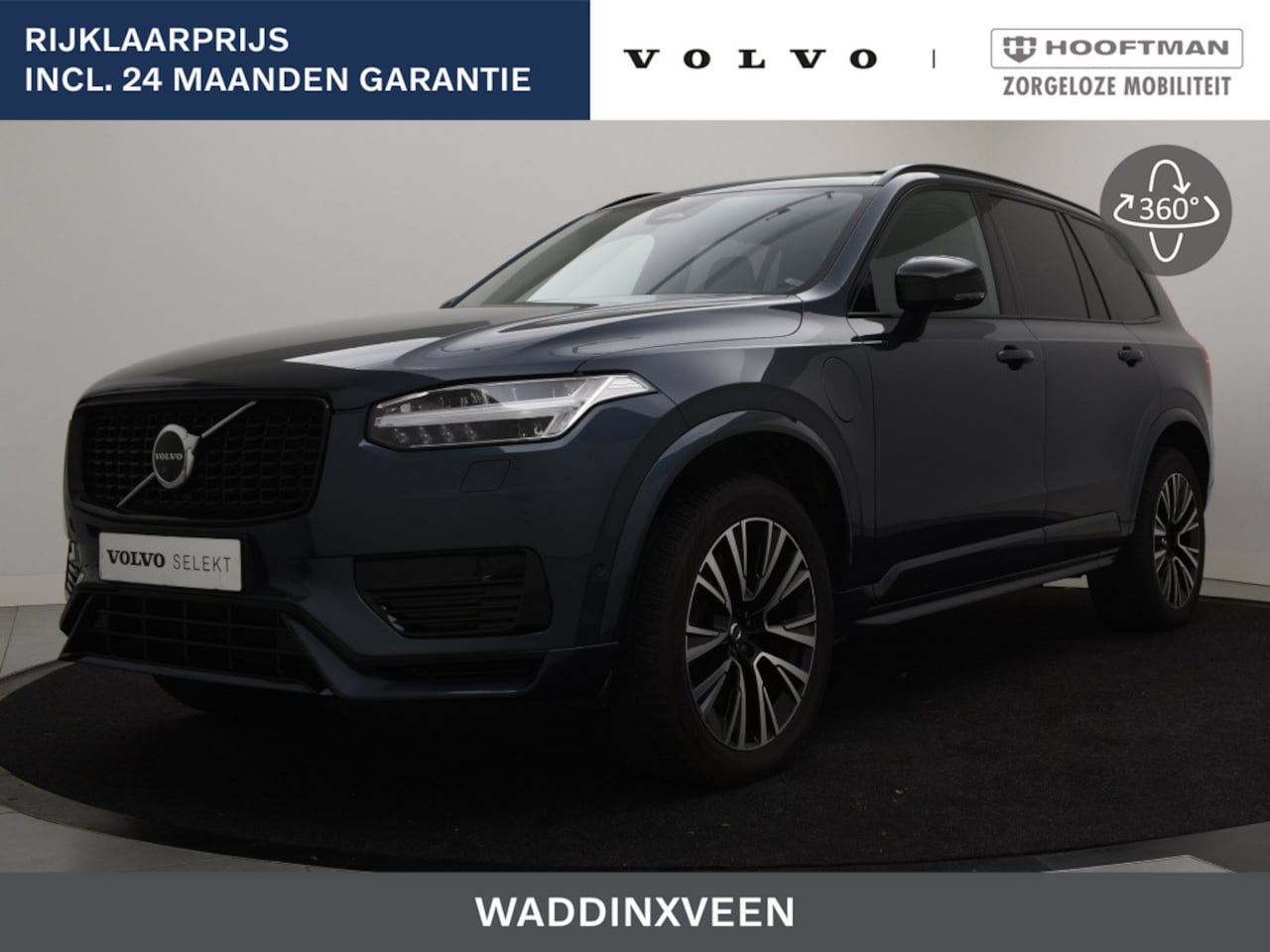 Volvo XC90 - T8 PLUG-IN HYBRID ULTRA DARK LUCHTVERING BOWERS&WILKINS TREKHAAK - AutoWereld.nl