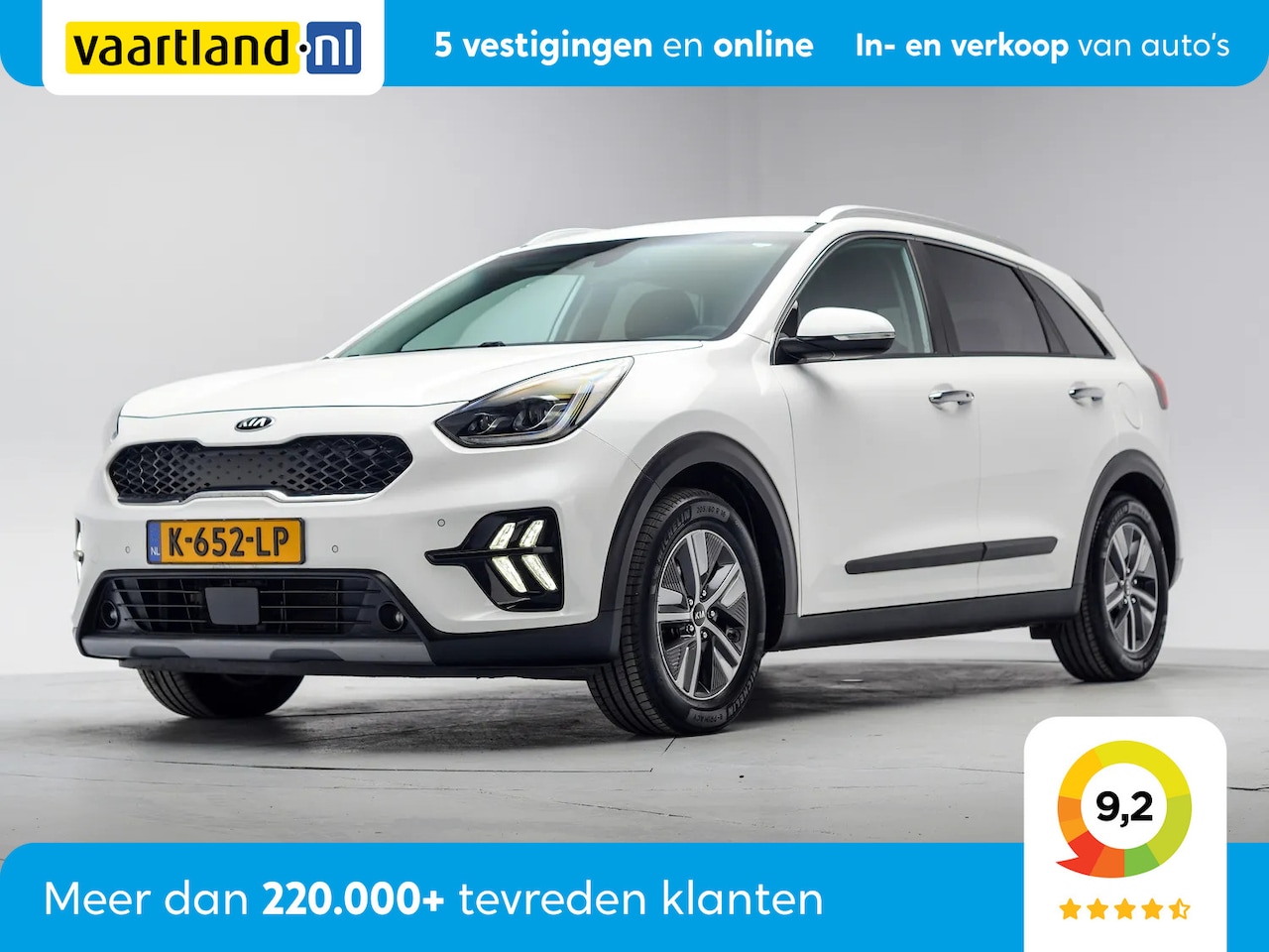 Kia Niro - 1.6 GDi H. Dyn.Pl.L[ Lederen bekleding LED koplampen Apple CarPlay] - AutoWereld.nl