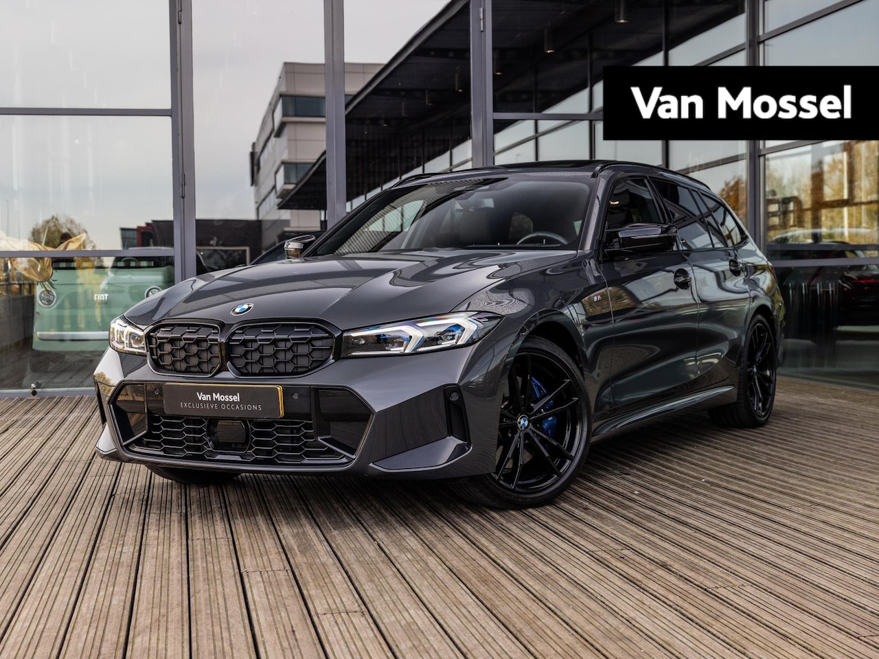 BMW 3-serie Touring - M340i xDrive | DRAVITGRAU | PANORAMA/SCHUIF-KANTELDAK | HARMAN KARDON | 19 INCH | STOELMEM - AutoWereld.nl
