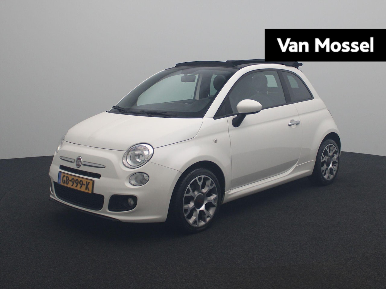 Fiat 500 C - 0.9 TwinAir Turbo Sport | Airco | Parkeersensoren | 16" Lichtmetalen velgen - AutoWereld.nl