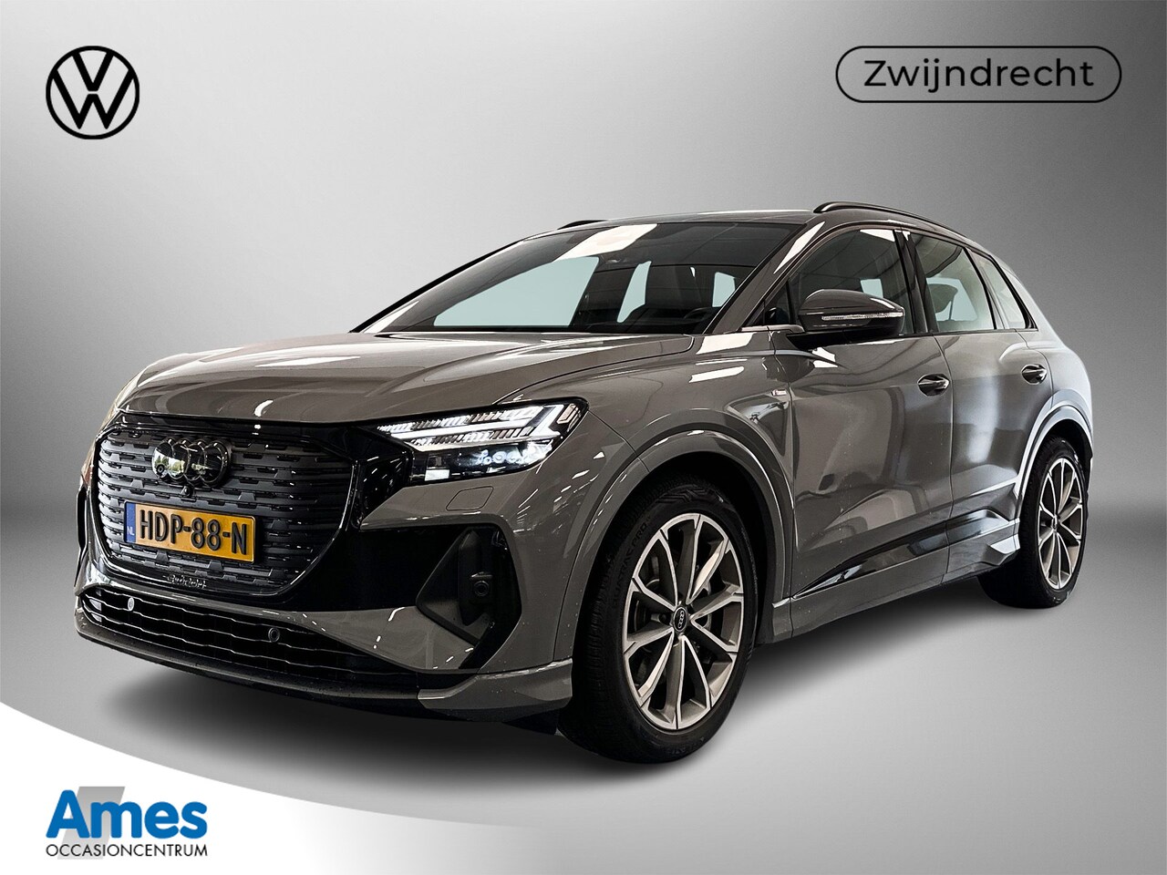 Audi Q4 e-tron - 45 286pk quattro S Edition 82 kWh Stoelverwarming voorin | All-season banden | 	MMI naviga - AutoWereld.nl