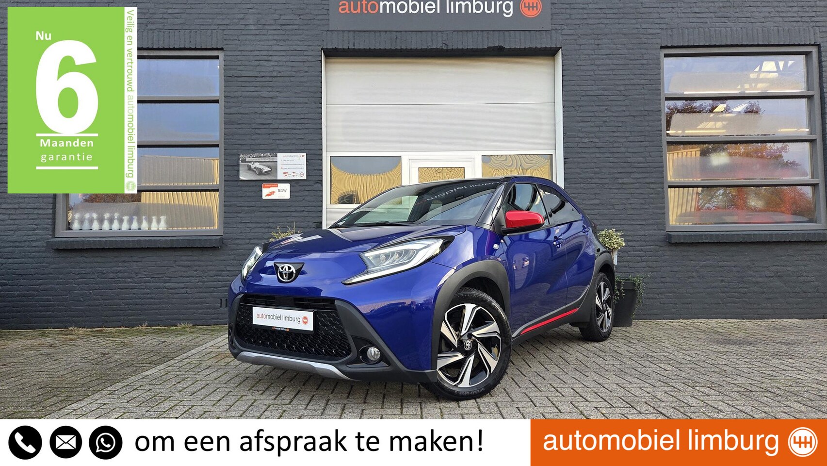 Toyota Aygo X - 1.0 VVT-i MT Premium | LED | ACC | CAMERA | UNIEK IN NL! | DEALER ONDERHOUDEN - AutoWereld.nl