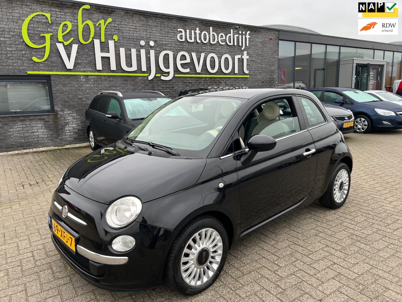 Fiat 500 - 0.9 TwinAir Lounge PANORAMA DAK - AutoWereld.nl