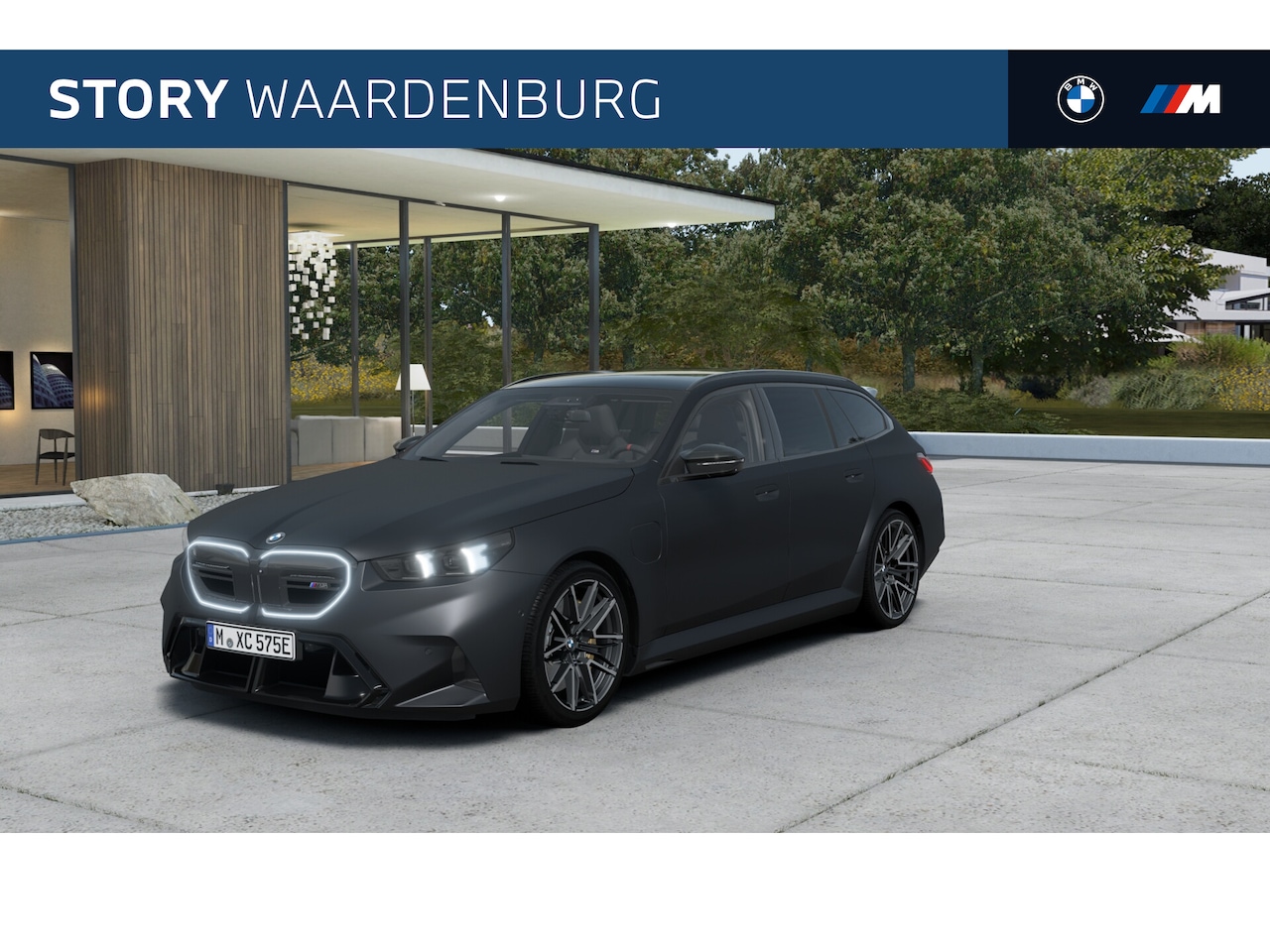 BMW 5-serie Touring - M5 Automaat / Panoramadak / Trekhaak / Stoelventilatie / Bowers & Wilkins / Parking Assist - AutoWereld.nl