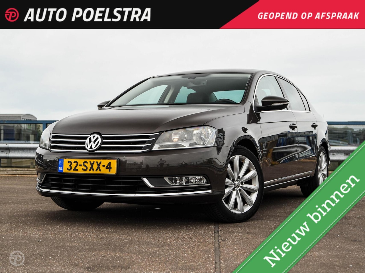 Volkswagen Passat - 2.0 TSI Highline Leder Navigatie Trekhaak Camera Cruise Control Climate Control PDC - AutoWereld.nl
