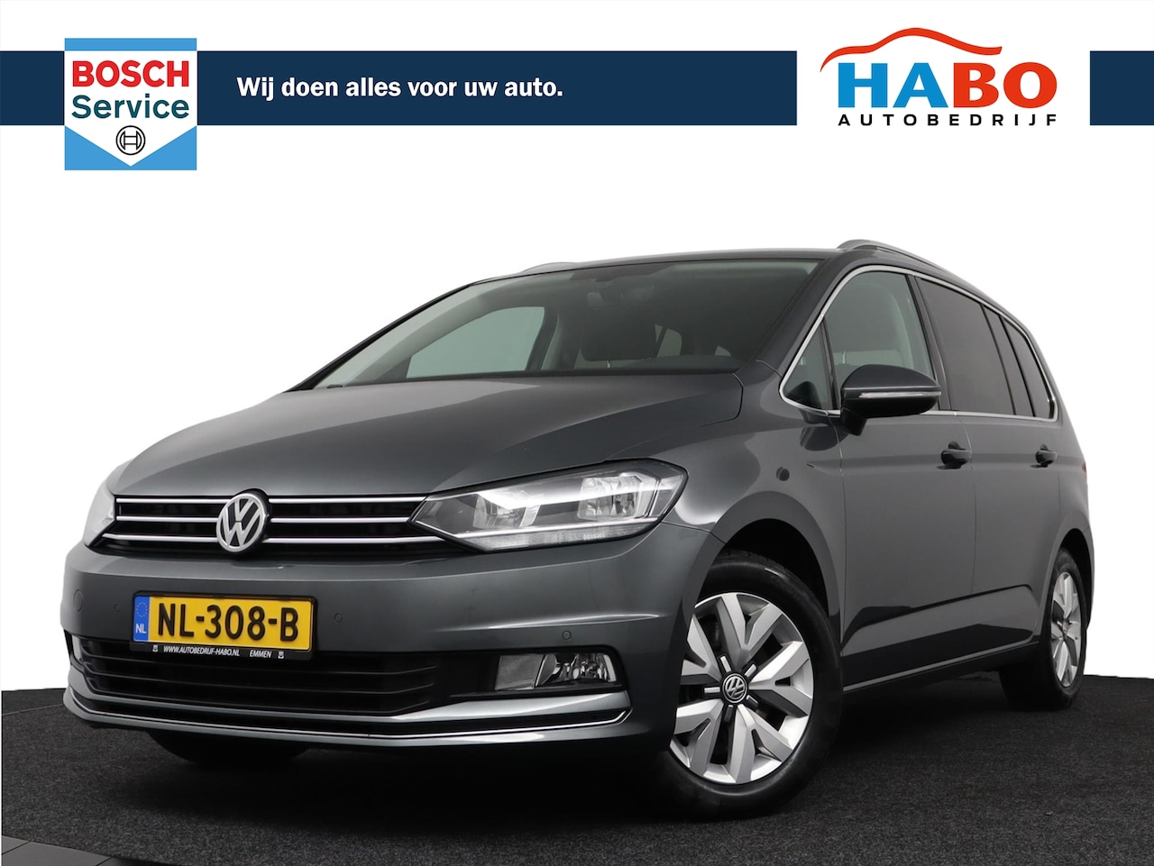 Volkswagen Touran - 1.2 TSI HIGHLINE ECC/ADAPTIVE.CRUISE/NAV/CAMERA/KEYLESS.ENTRY/WEGKLAPB.TREKHAAK - AutoWereld.nl