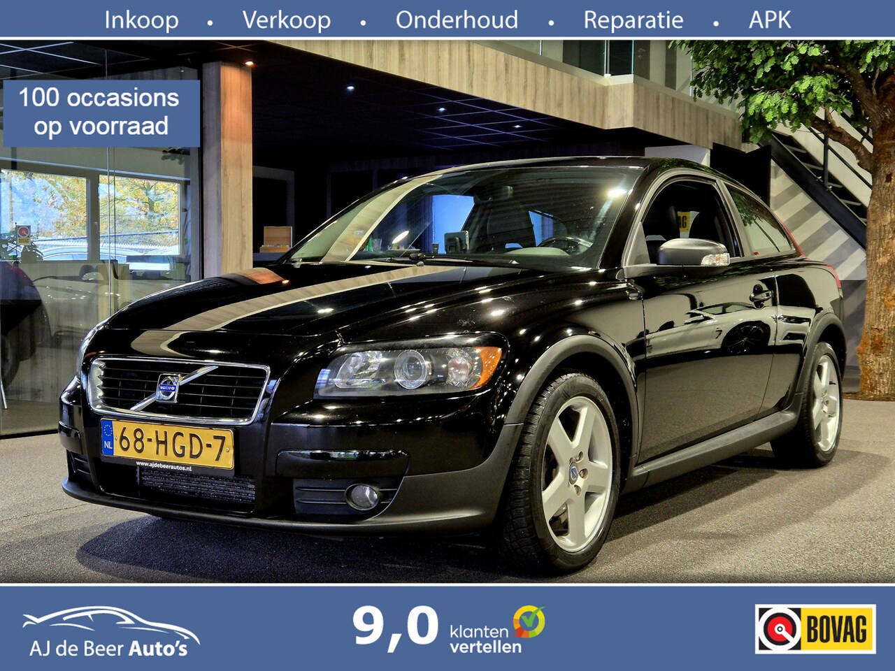 Volvo C30 - 1.6D Sport "EXPORT" Volleder | Sensoren | Trekhaak "EXPORT" - AutoWereld.nl