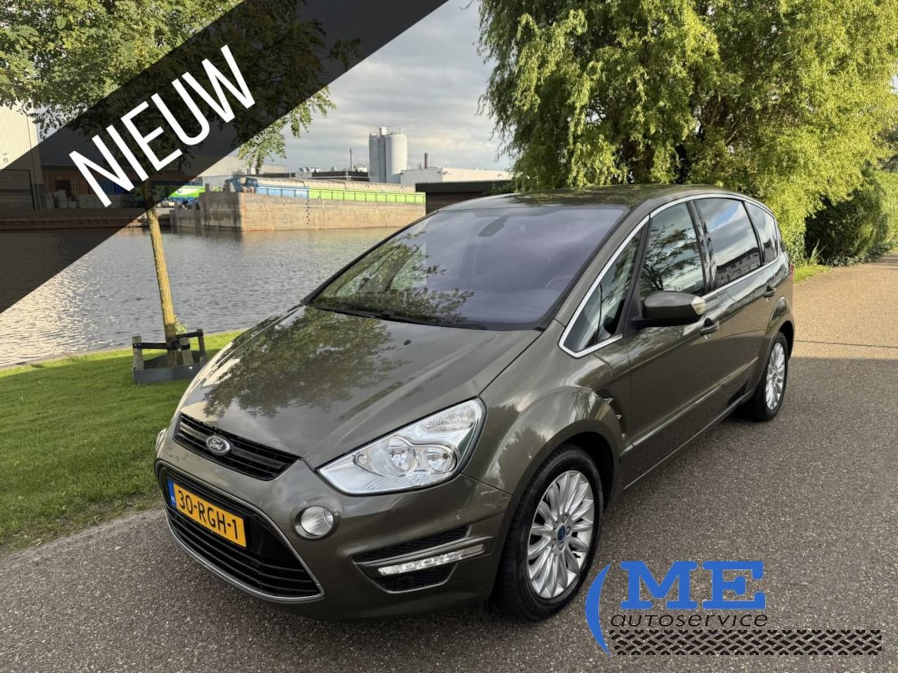Ford S-Max - 1.6 EcoBoost Titanium|Olijf Groen| Vol Optie| - AutoWereld.nl