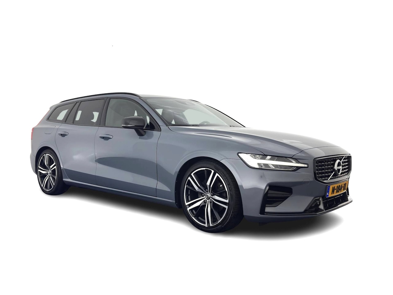 Volvo V60 - 2.0 B3 R-Design (INCL.BTW) *LEATHER-FABRIC | FULL-LED | MEMORY-PACK | HEATED-SPORTSEATS | - AutoWereld.nl