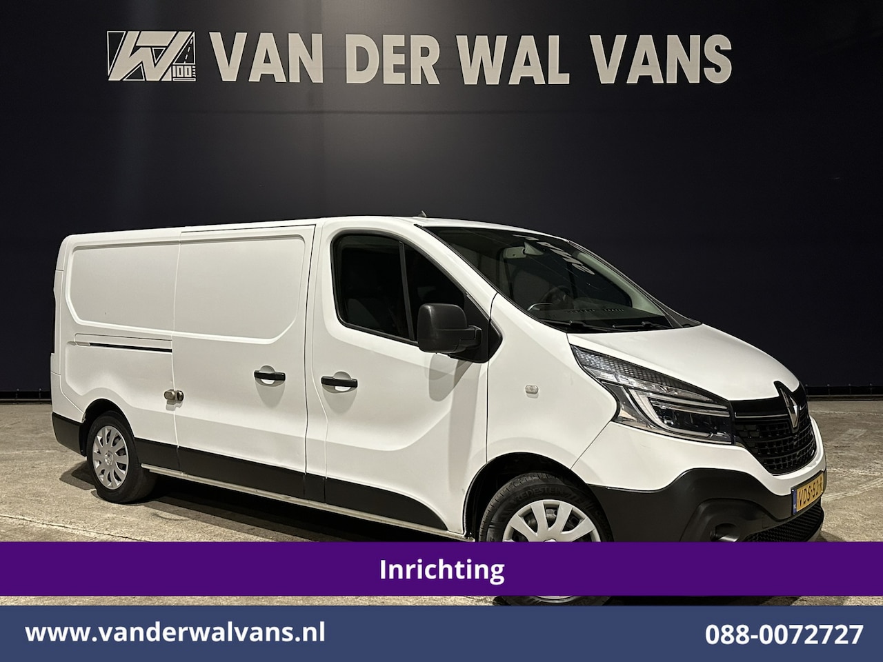 Renault Trafic - 2.0 dCi 120pk L2H1 Inrichting Euro6 Airco | Omvormer | Camera | Navigatie | LED | Cruiseco - AutoWereld.nl