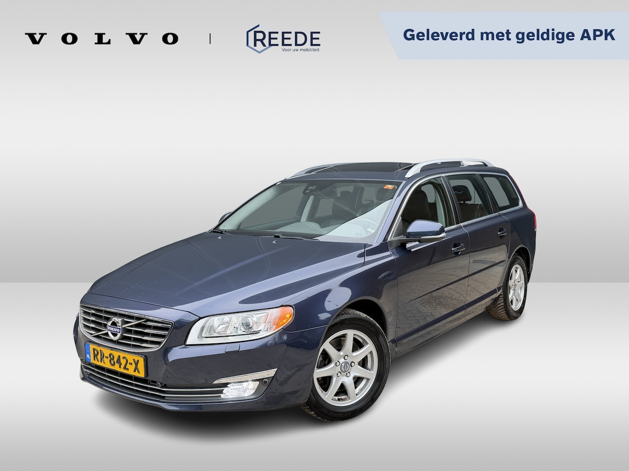 Volvo V70 - 2.4 D5 Summum Automaat Schuifdak | Navigatie | Stoel verwarming - AutoWereld.nl