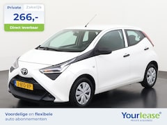 Toyota Aygo - 1.0 VVT-i x-fun | All-in 266, - Private Lease | Direct uit voorraad