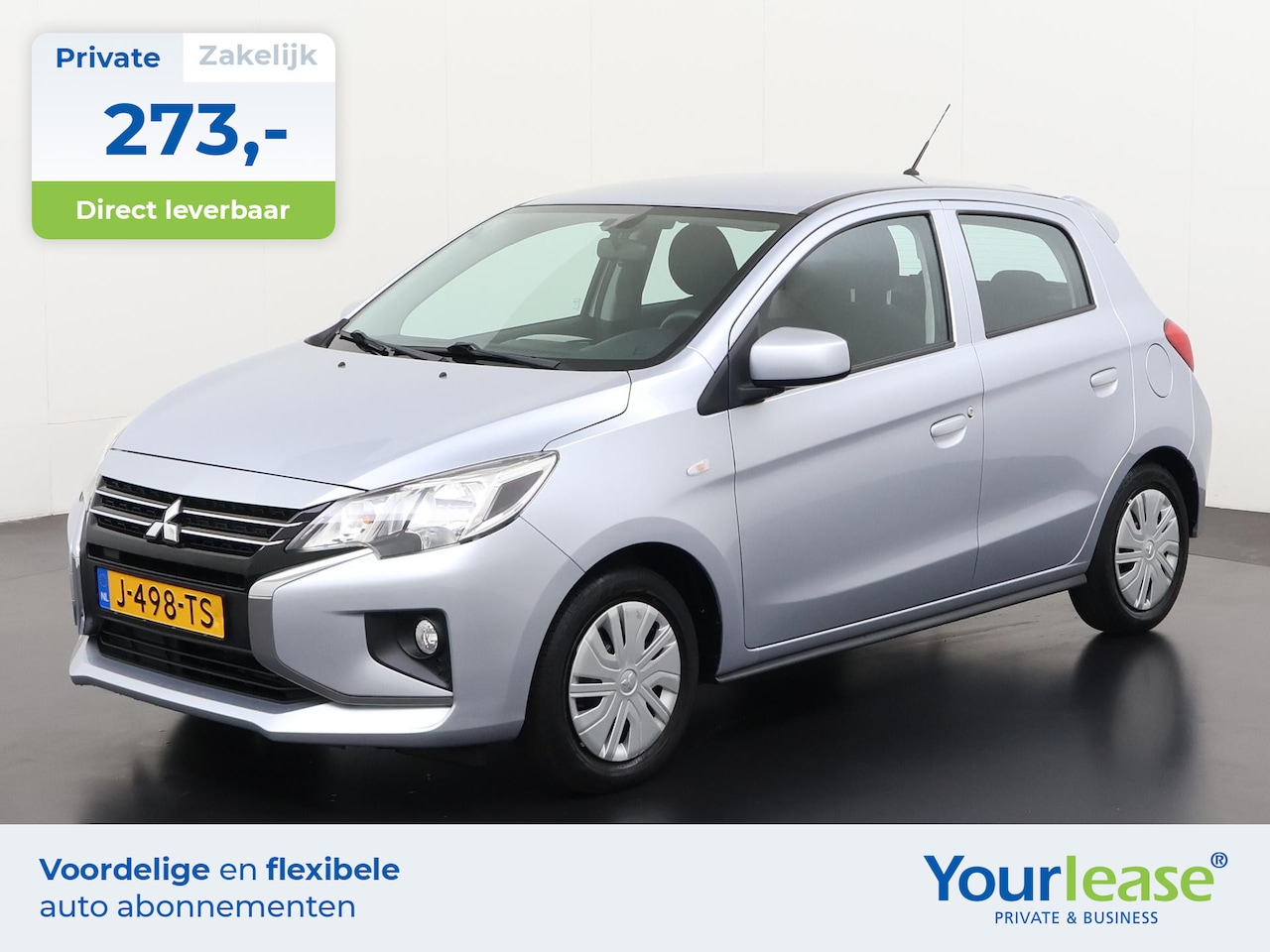 Mitsubishi Space Star - 1.0 Cool+ | All-in 273,- Private Lease | Direct uit voorraad - AutoWereld.nl