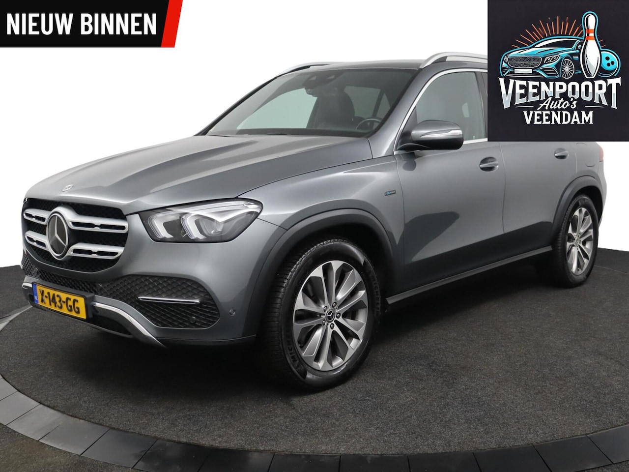 Mercedes-Benz GLE-Klasse - Mercedes GLE 350de 4x4 Stoelverw Leder 120km elektr Trekhaak - AutoWereld.nl