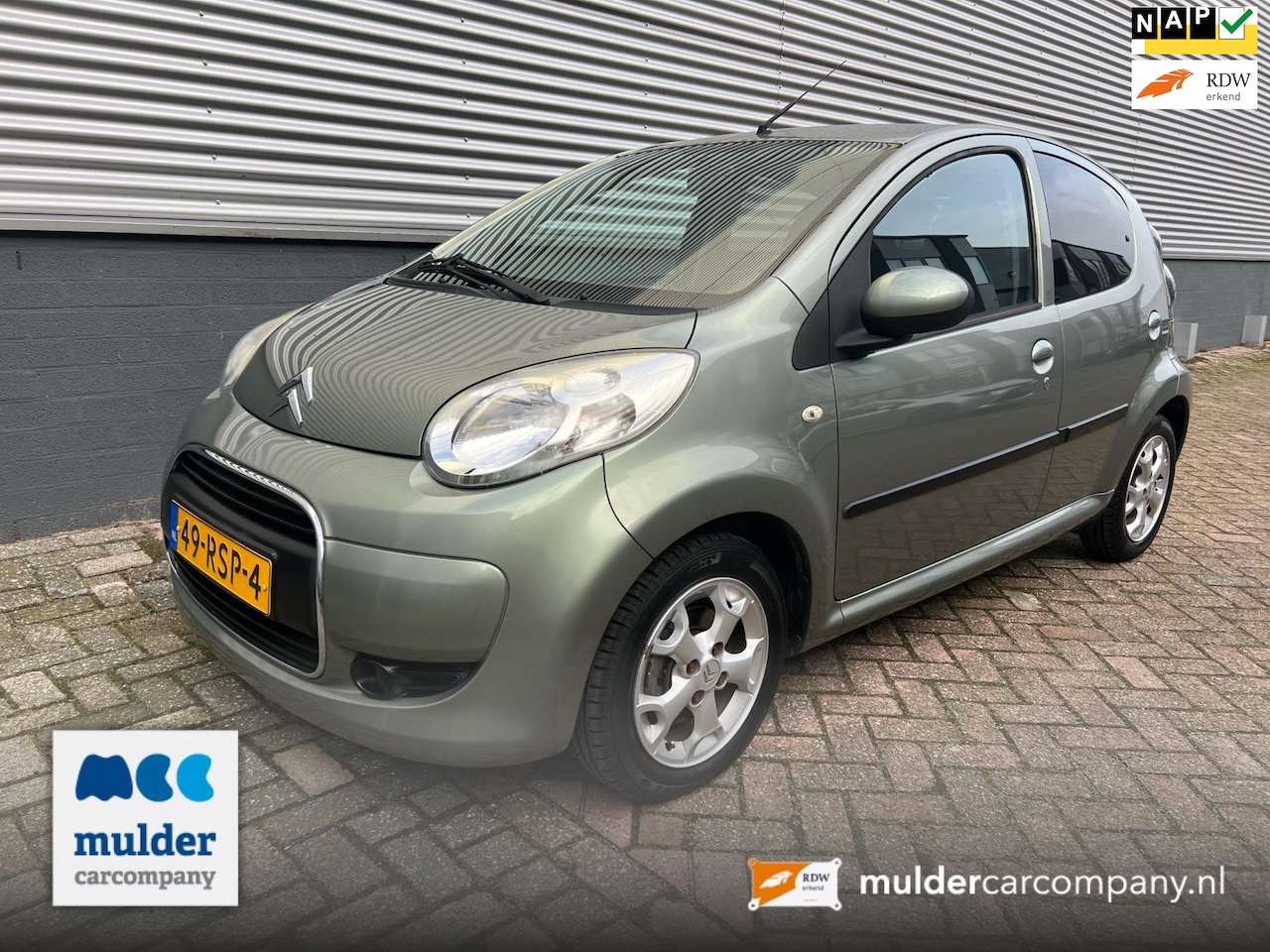 Citroën C1 - 1.0-12V Exclusive Automaat / Leer / Airco / LM / Ned Auto / NAP / MCC / Gouda - AutoWereld.nl