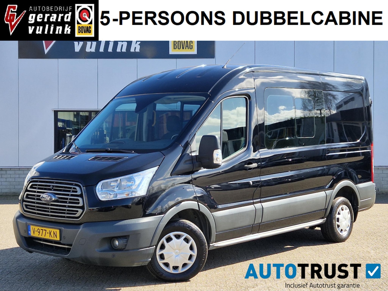 Ford Transit - 2.0 TDCI L2H2 5-PERS DUBBEL CABINE PDC CRUISE - AutoWereld.nl