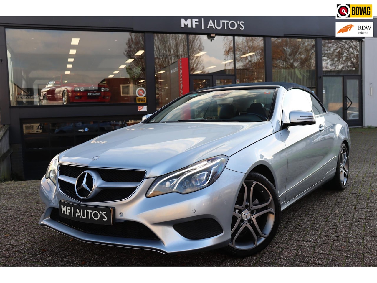 Mercedes-Benz E-klasse Cabrio - 200 Ambition|Leder|Led|Navi|Nek verwarming|Facelift NL Auto - AutoWereld.nl