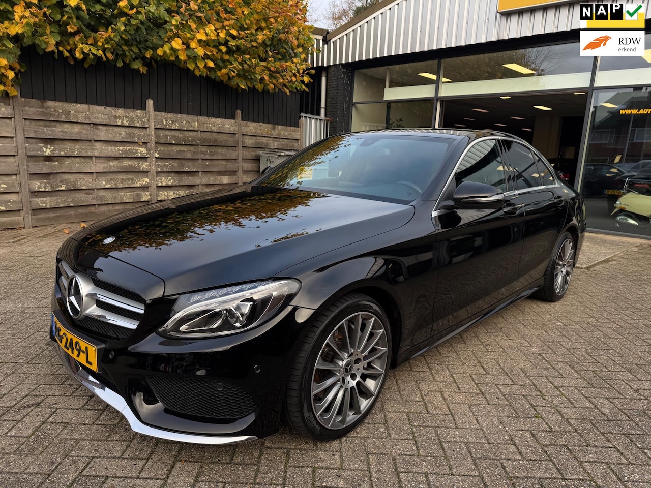 Mercedes-Benz C-klasse - 160 AMG Sport Edition 129 Pk Airco Navi Leer Xenon 171 dkm Nap 2e Eig. - AutoWereld.nl