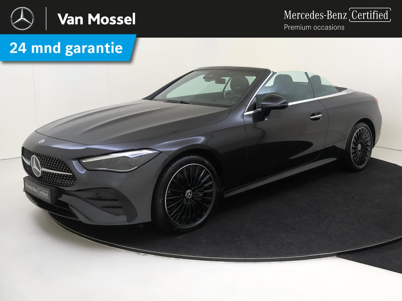Mercedes-Benz CLE Cabriolet - 200 AMG Line Burmester / Memory / Keyless / Parkeercamera / Winterpakket / Nightpakket / A - AutoWereld.nl