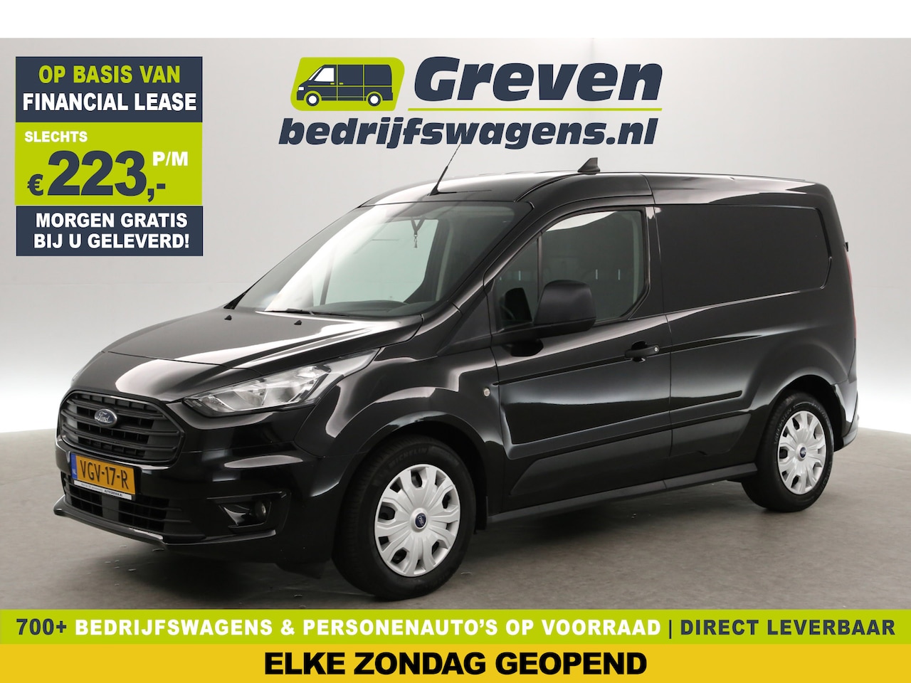 Ford Transit Connect - 1.5 EcoBlue | Airco | Cruise | Trekh. | Schuifdeur - AutoWereld.nl