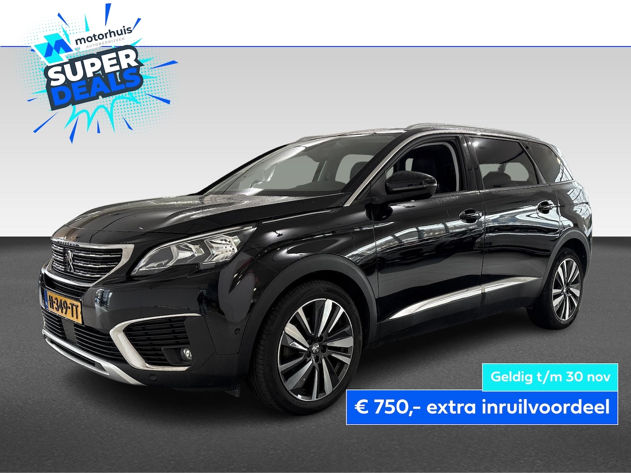 Peugeot 5008 - 1.2 TURBO 130PK AUTOMAAT PREMIUM 7 ZITS NAVI CAMERA PDC NAP - AutoWereld.nl