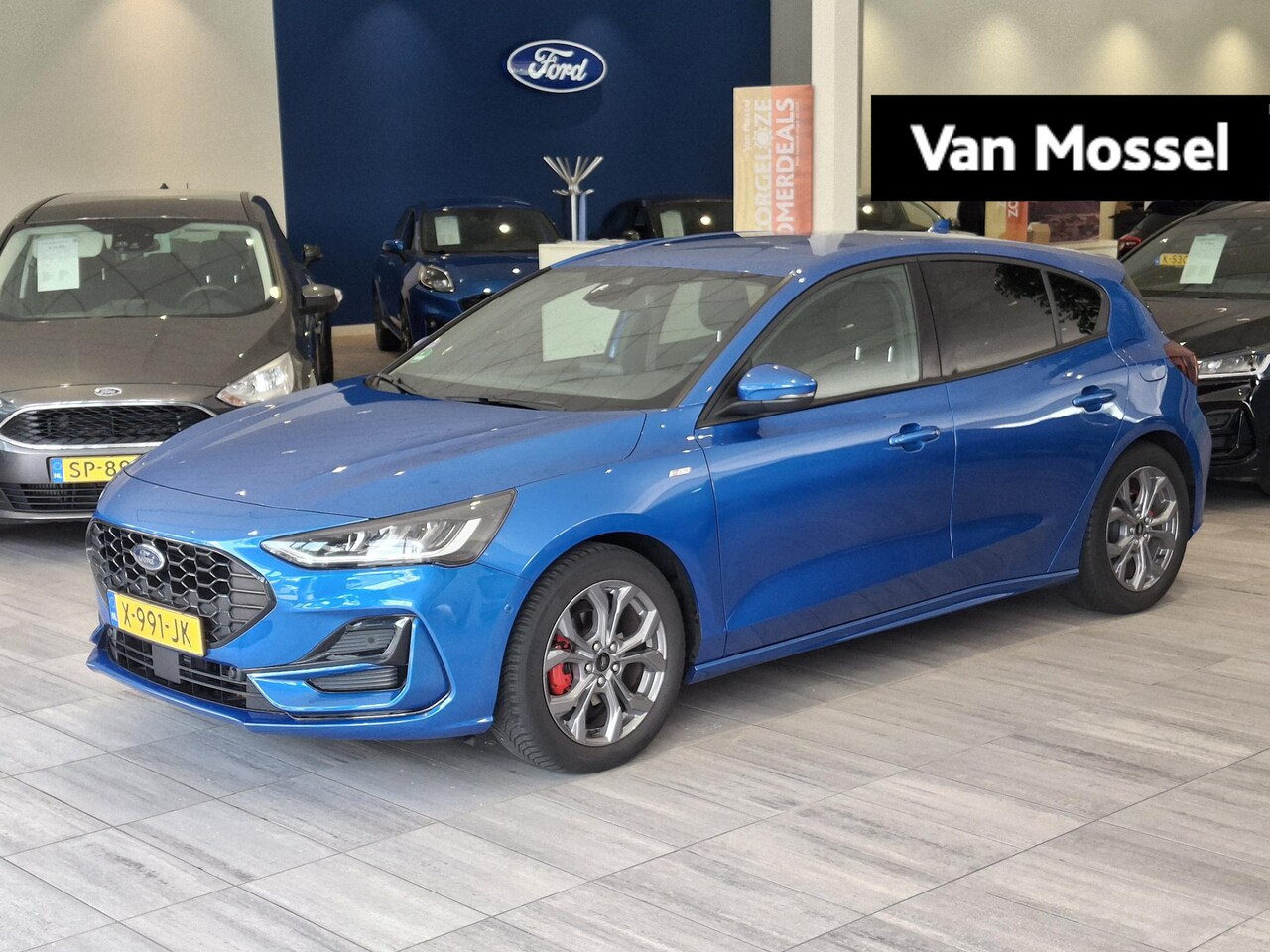 Ford Focus - 1.0 EcoBoost Hybrid ST Line Style | Voorstoelen verwarmd | Stuurverwarming | LMV | Apple C - AutoWereld.nl