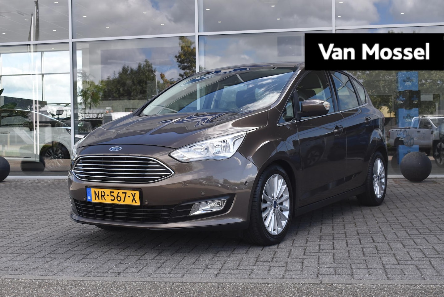 Ford C-Max - 1.0 Titanium | Cruise Control | Climate Control | Parkeersensoren V+A | Navigatie | - AutoWereld.nl